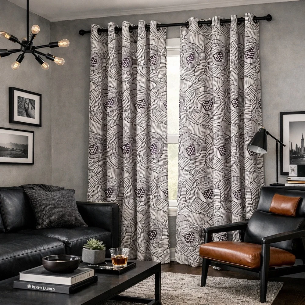 Panel - IKEA INGERLISE Mod Floral Curtain